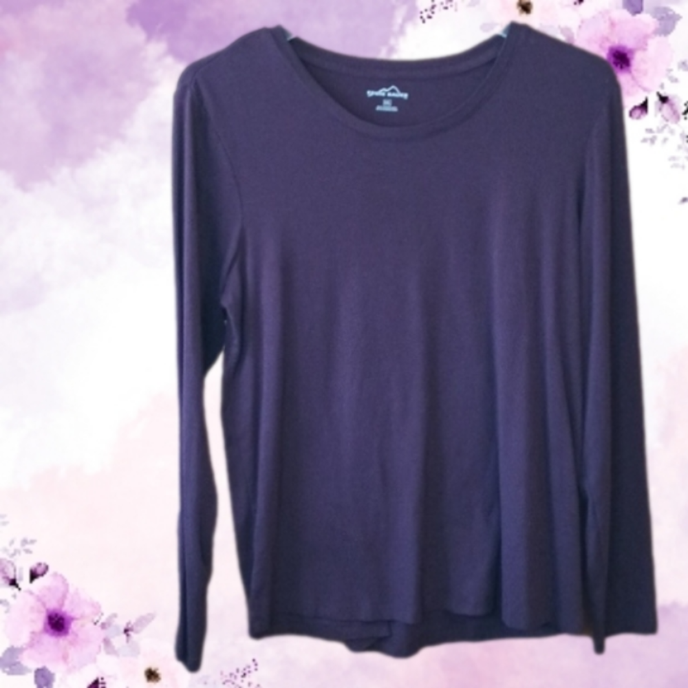 (g1-8) PLUM long sleeve tee XXL
